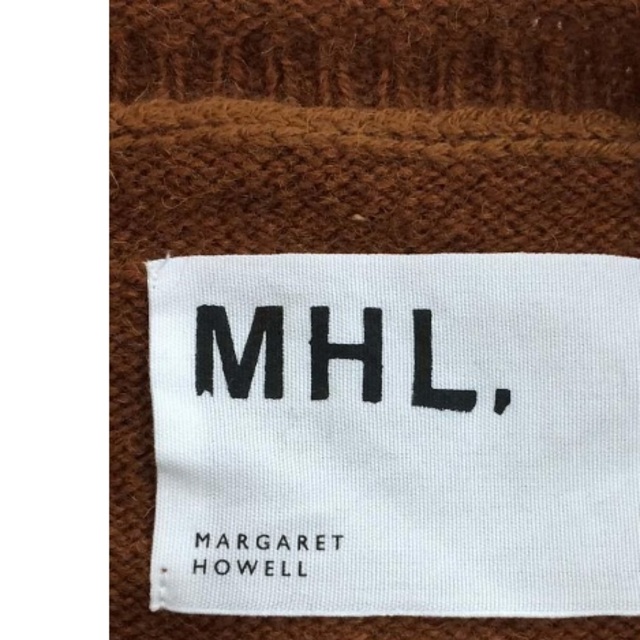 MARGARET HOWELL(マーガレットハウエル)のMHL.(エムエイチエル) セーター(厚手)/M/ウール/オレンジブラウン メンズのトップス(ニット/セーター)の商品写真
