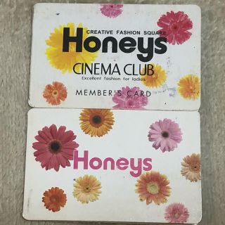 ハニーズ(HONEYS)のHoneys ポイントカード(ショッピング)