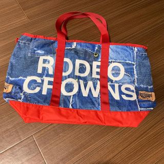 ロデオクラウンズワイドボウル(RODEO CROWNS WIDE BOWL)のロデオ　ボストンバッグ赤(ボストンバッグ)