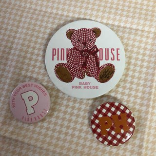 ピンクハウス(PINK HOUSE)のピンクハウス　缶バッチ(バッジ/ピンバッジ)