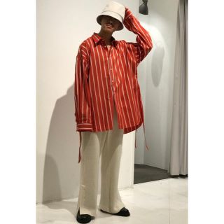 ジエダ(Jieda)のToironier 19AW ストライプルーズシャツ トワロニエ 長袖シャツ(シャツ)