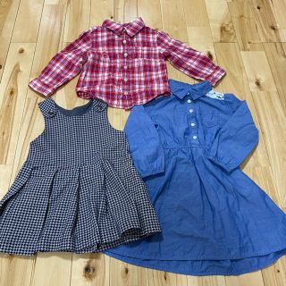 エイチアンドエム(H&M)の子供服セット(ワンピース)