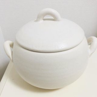 クリハラハルミ(栗原はるみ)の☆新品未使用☆栗原はるみ ごはん鍋(3合炊き)ホワイト(鍋/フライパン)