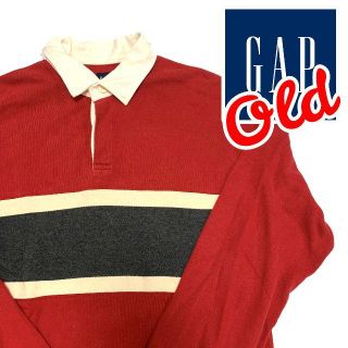 ギャップ(GAP)の90s ～ 00s GAP ギャップ ラグビーシャツ M オールドギャップ (ポロシャツ)