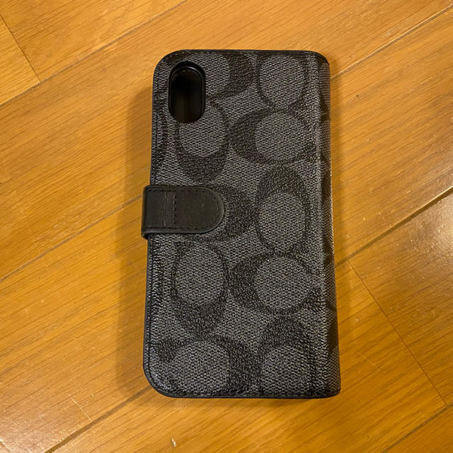 【・美品】coach コーチ iPhone X/XS 2way 手帳型ケース 1