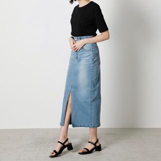 AZUL by moussy - AZUL by moussy デニムスカート タイトスカートの ...