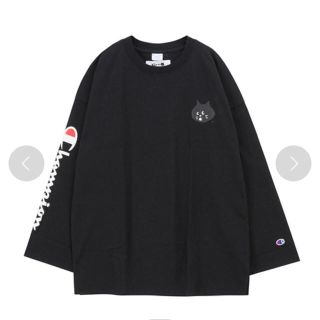 ネネット(Ne-net)のにゃーとチャンピオンのロングTシャツ(Tシャツ(長袖/七分))