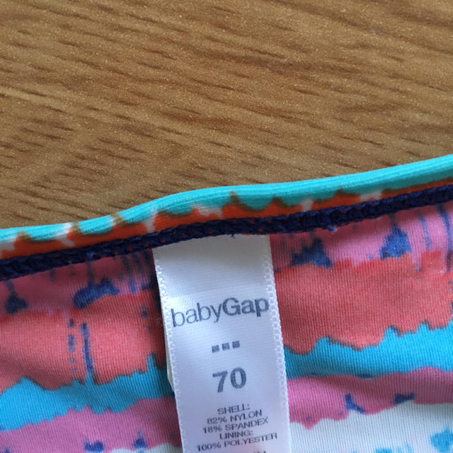 babyGAP(ベビーギャップ)のbabyGAP＊リボンビキニ 70 キッズ/ベビー/マタニティのベビー服(~85cm)(水着)の商品写真