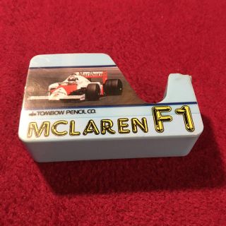 トンボエンピツ(トンボ鉛筆)の激レア！マクラーレンF1 テープカッター(キャラクターグッズ)