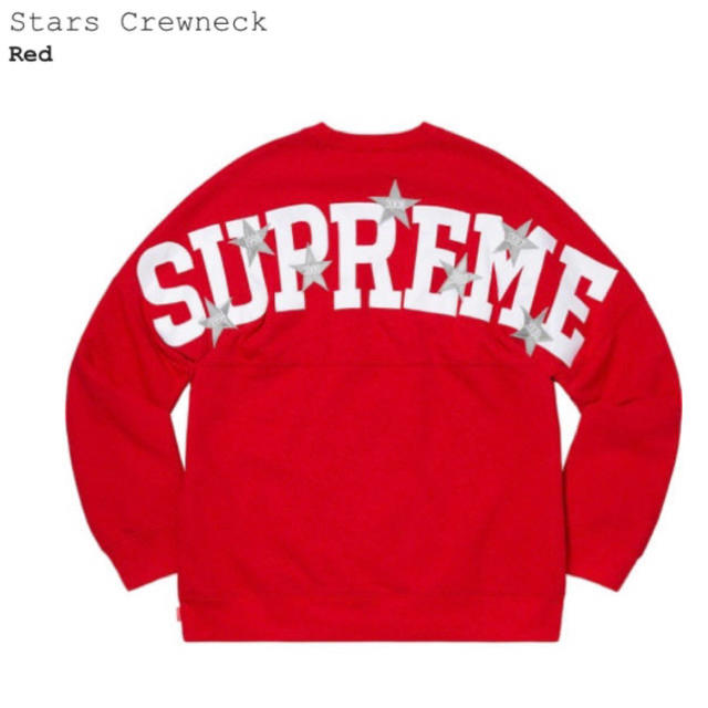 Supreme シュプリーム Stars Crewneck スウェット