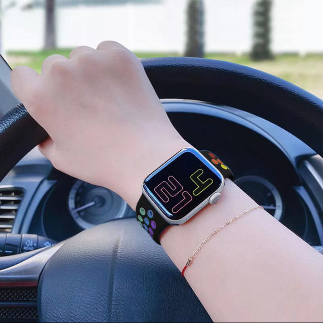 ✨2個セット✨ Apple watch用  シリコンバンド No.11 メンズの時計(ラバーベルト)の商品写真
