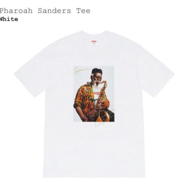Supreme(シュプリーム)のSupreme 2020FW Pharoah Sanders Tee White メンズのトップス(Tシャツ/カットソー(半袖/袖なし))の商品写真