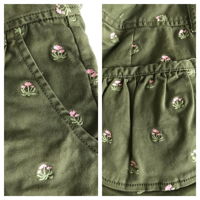 NEEDLE WORK SOON(ニードルワークスーン)の【美品】NEEDLE WORK SOON ショートパンツ キッズ/ベビー/マタニティのキッズ服女の子用(90cm~)(パンツ/スパッツ)の商品写真