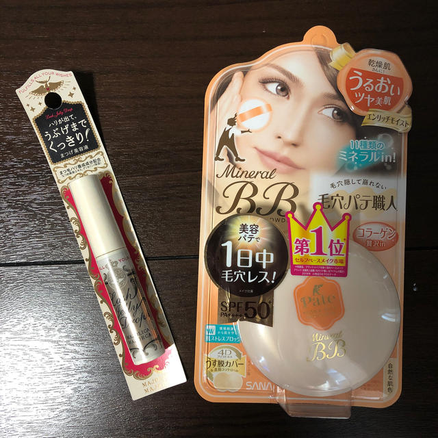 MAJOLICA MAJORCA(マジョリカマジョルカ)の毛穴パテ職人ミネラルBBパウダー &マジョマジョまつ毛美容液 コスメ/美容のベースメイク/化粧品(フェイスパウダー)の商品写真