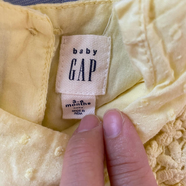 babyGAP(ベビーギャップ)のベビーワンピ キッズ/ベビー/マタニティのベビー服(~85cm)(ワンピース)の商品写真