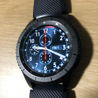 サムスン(SAMSUNG)の【美品】Samsung Galaxy gear S3 frontier(腕時計(デジタル))