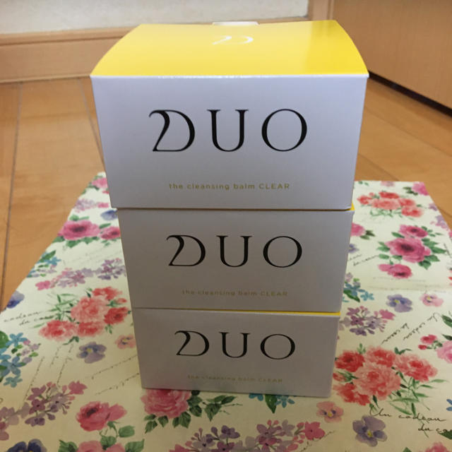 DUO クレンジングバーム　クリア90g×3個