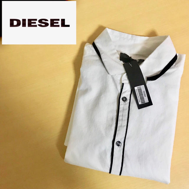 DIESEL BLACK GOLD メンズ ワイシャツ 長袖 綿100%