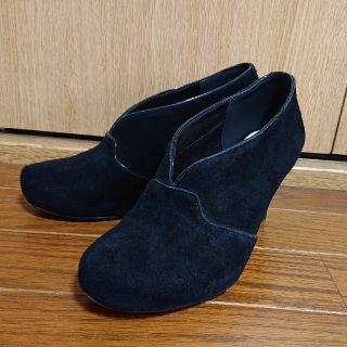 クラークス(Clarks)のClarks ショートブーツ 22.5cm ブラック(ブーツ)