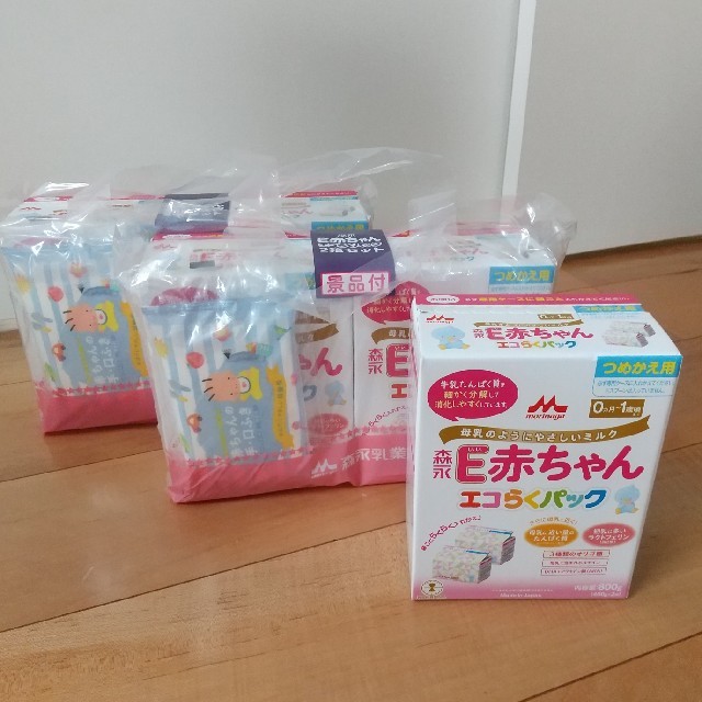 森永 E赤ちゃん エコらくパック つめかえ用 5箱セット