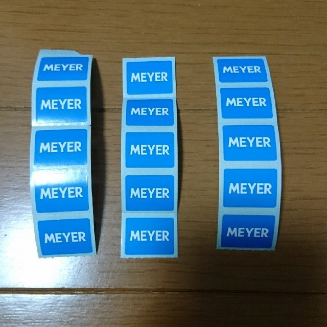 MEYER(マイヤー)の15枚 フジ マイヤー MEYER キャンペーンシール インテリア/住まい/日用品のキッチン/食器(調理道具/製菓道具)の商品写真