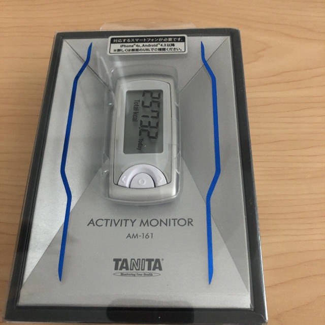 TANITA(タニタ)の新品 TANITA カロリズム 活動量計 AM-161-SV コスメ/美容のダイエット(エクササイズ用品)の商品写真