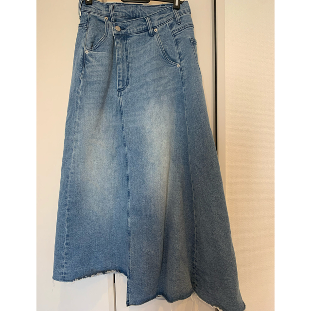 Ameri VINTAGE / FOLD DENIM SKIRT 1