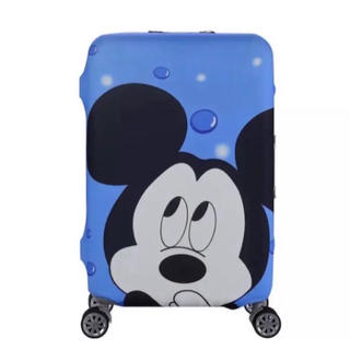 ディズニー(Disney)の特別価格　1点限り　スーツケースカバー　ブルーミッキー  XL(スーツケース/キャリーバッグ)