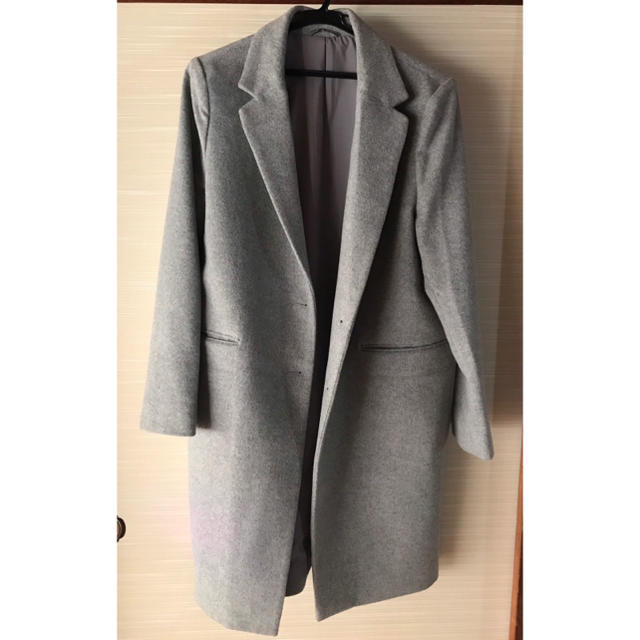 GU(ジーユー)の新品未使用ロングコート レディースのジャケット/アウター(ロングコート)の商品写真