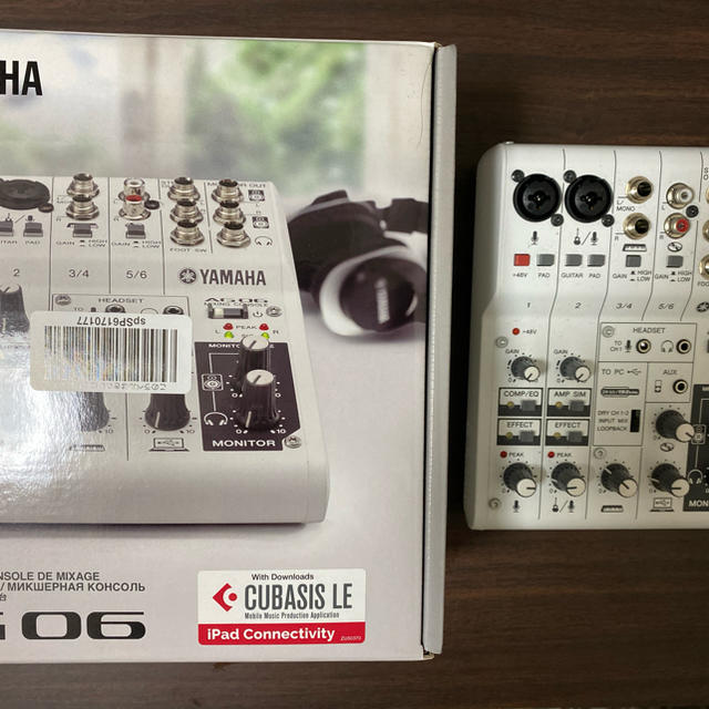 YAMAHA AG06 オーディオインターフェース 日本アウトレット 6650円引き