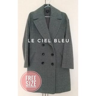 ルシェルブルー(LE CIEL BLEU)のルシェルブルー　チェスターコート　美品(チェスターコート)