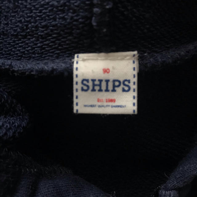 SHIPS(シップス)のSHIPS ネイビーパーカー90cm キッズ/ベビー/マタニティのキッズ服男の子用(90cm~)(ジャケット/上着)の商品写真