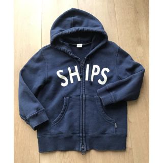 シップス(SHIPS)のSHIPS ネイビーパーカー90cm(ジャケット/上着)