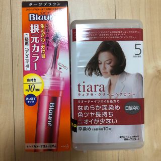 シセイドウ(SHISEIDO (資生堂))のブローネ ヘアマニキュア、ティアラ ヘアカラー(白髪染め)