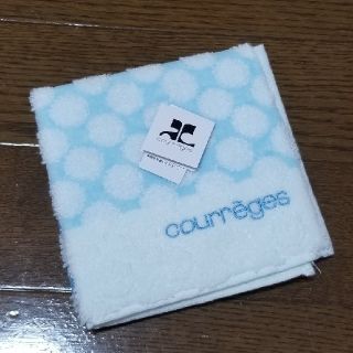 クレージュ(Courreges)の【☆さき☆様専用】courreges タオルハンカチ2枚セット(ハンカチ)