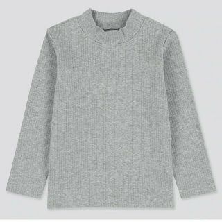 ユニクロ(UNIQLO)のyu_net154 様専用　2枚セット　UNIQLO　リブハイネック　90(ニット)