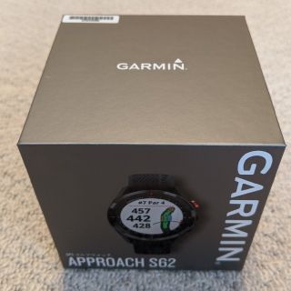 ガーミン(GARMIN)の【新品未使用】ガーミン GARMIN アプローチS62 黒(その他)