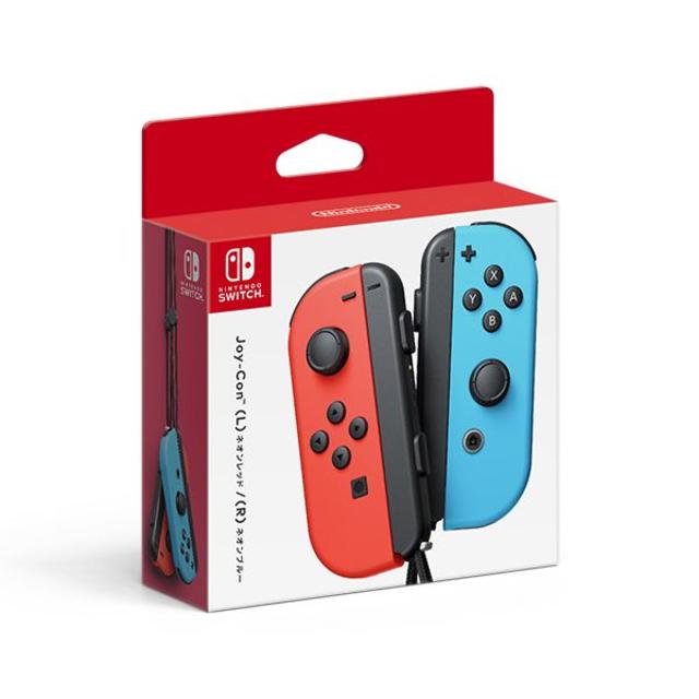 Nintendo Switch ジョイコン ネオンブルー/ネオンレッド【新品】