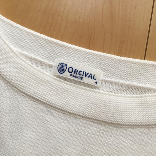 ORCIVAL(オーシバル)のORCIVAL コットンニット 4 半袖 ボーダー オーシバル メンズのトップス(ニット/セーター)の商品写真