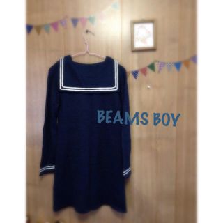 ビームスボーイ(BEAMS BOY)のビームスボーイ☆セーラー襟ワンピ(ひざ丈ワンピース)