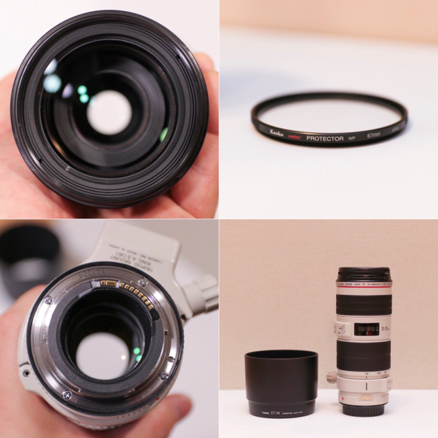 Canon - 【美品】CANON EF70-200mm F4L IS USM 純正三脚座付の通販 by