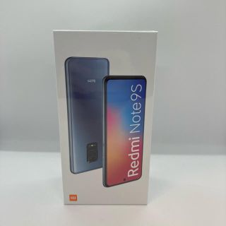 アンドロイド(ANDROID)の【新品未開封】Xaomi Redmi Note 9S 国内版SIMフリー(スマートフォン本体)