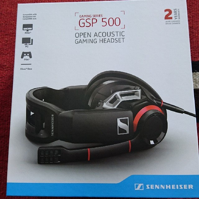 SENNHEISER(ゼンハイザー)のSENNHEISER  GSP 500 スマホ/家電/カメラのオーディオ機器(ヘッドフォン/イヤフォン)の商品写真