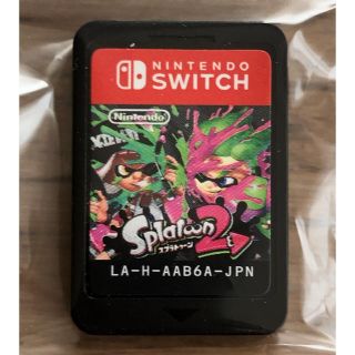 ニンテンドースイッチ(Nintendo Switch)のさち様専用スプラトゥーン2 ソフトのみ(携帯用ゲームソフト)