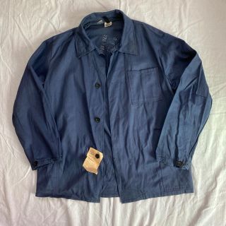 ヴィンテージ(VINTAGE)の70s Deadstock Euro work jacket 古着 ヴィンテージ(ミリタリージャケット)