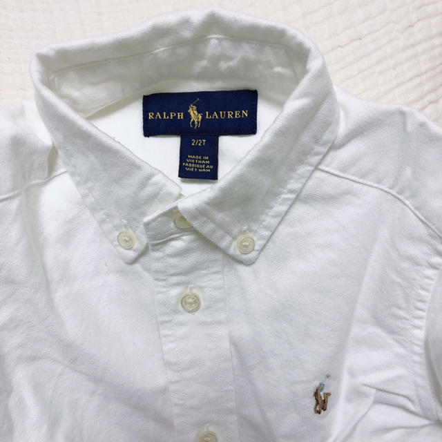 Ralph Lauren(ラルフローレン)のRalph Laurenラルフローレン コットンシャツ キッズ/ベビー/マタニティのキッズ服男の子用(90cm~)(ブラウス)の商品写真