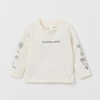 エイチアンドエム(H&M)のスヌーピートップス(シャツ/カットソー)