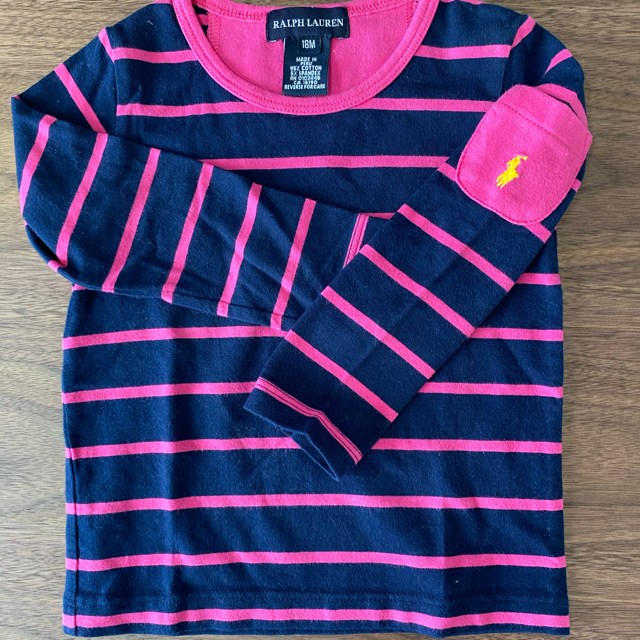 Ralph Lauren(ラルフローレン)のラルフローレン　コットンポロセーター、Tシャツ　18M キッズ/ベビー/マタニティのキッズ服男の子用(90cm~)(ニット)の商品写真