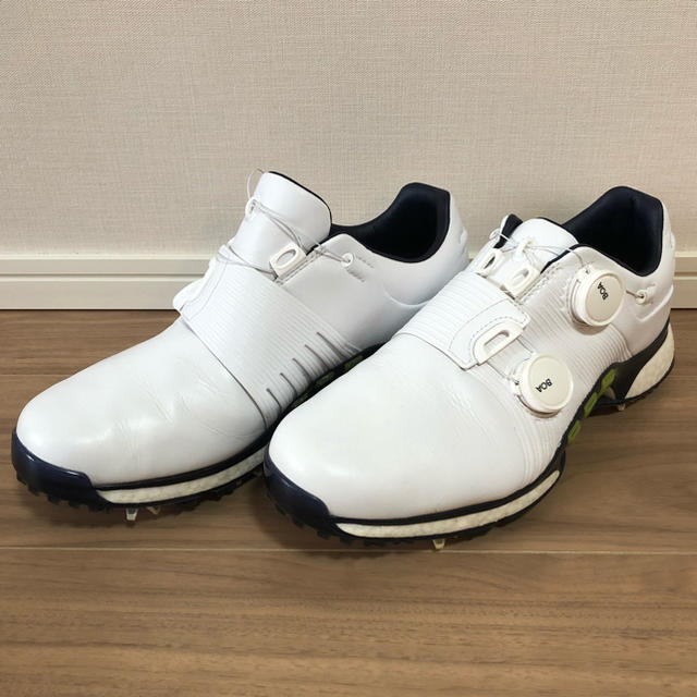 adidas ゴルフシューズ ダイヤル式 25.5cm - シューズ(男性用)