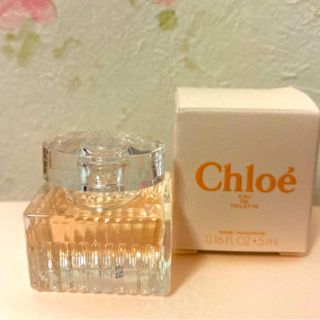 クロエ(Chloe)のクロエ ローズ タンジェリン オードトワレ  5ml  新作 新品未開封(香水(女性用))